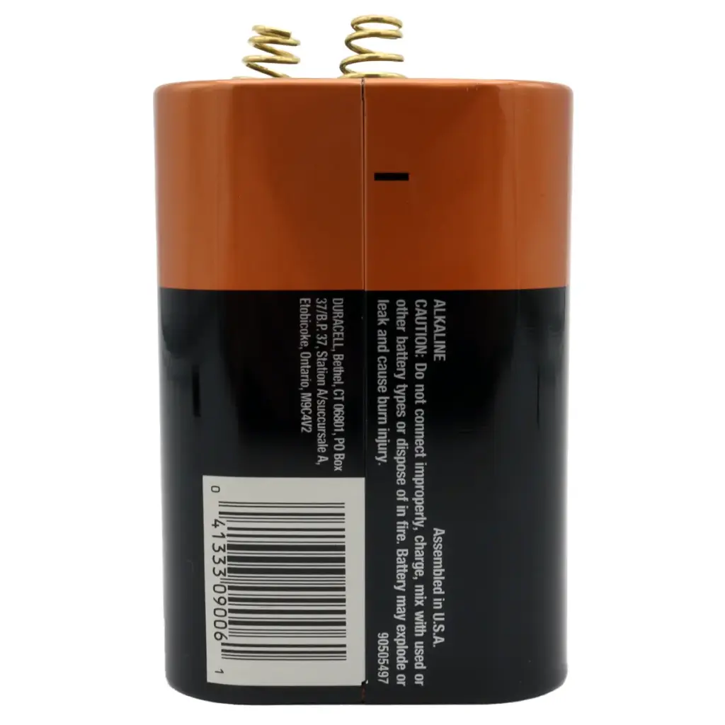 Pila Batería Duracell MN908 COPPERTOP 6V 13Ah Alcalina