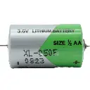 Pila Batería Xeno Energy XL-050F 3.6V 1/2 AA Litio Conector Axial Alambre