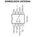 Circuito Integrado Amplificador Operacional TL071CP TL071 071