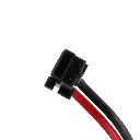 Pila Batería Mitsubishi Q7BAT CR23500SE 3V 5000mAh Conector Negro Pequeño Para PLC
