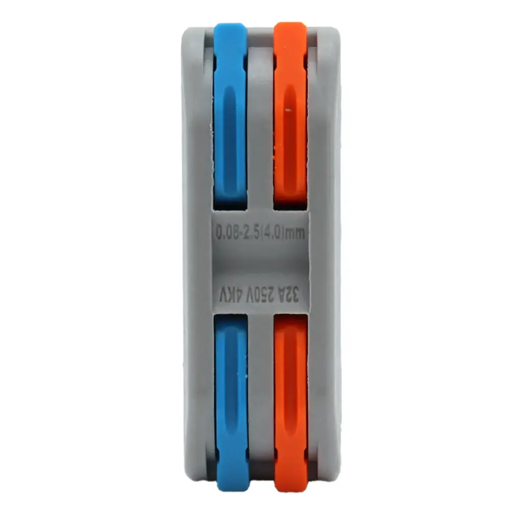 28x Conector Terminales Empalme PCT-2-2 11AWG~28AWG Caja con 28pz