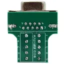 Adaptador Hembra DB9 RS232 Serial Terminal Con Clemas Conector