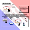 Pila Batería Allen Bradley Bulletin 1747-BA LOGIX5000 14250 CR14250SE-R Conector Negro w