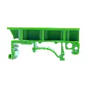 Arnes Clema Riel Din para Arduino Modelo DRG-01 Soporte de Nylon Para PCB 2 pzas