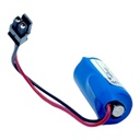 Pila Batería Allen Bradley Bulletin 1756-BA2 3V 1200mAh Conector Negro.