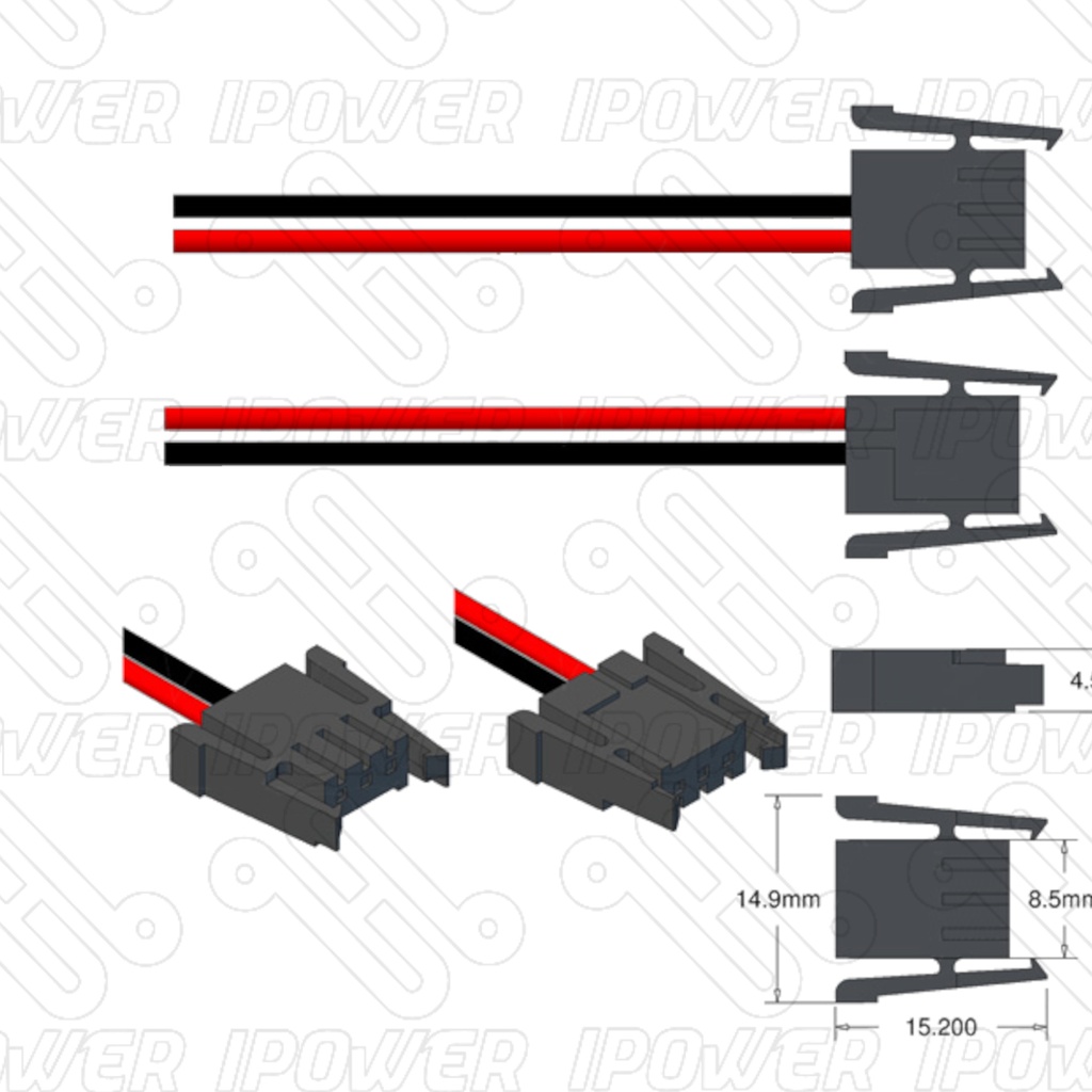 Pila Batería Allen Bradley Bulletin Mod: 1756-BA1 3V 1200mAh Conector Negro W