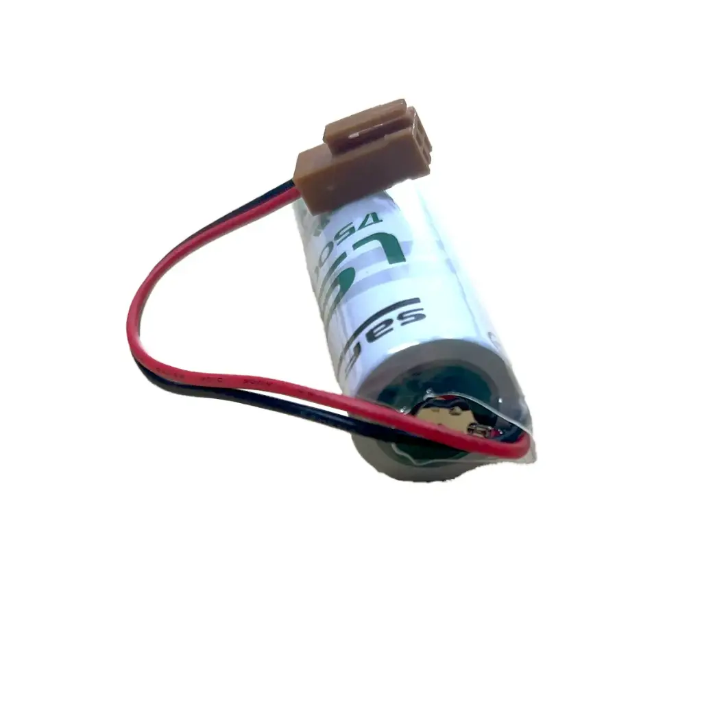 Pila Batería Saft 17500 LS17500 3.6V 3600mAh Conector Marrón Grande