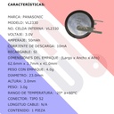 Pila Batería Panasonic VL2330 3v Dos Pines