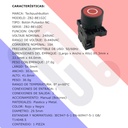 Botón Pulsador Push Button ZB2-BE102C NC  240V 10A Rojo