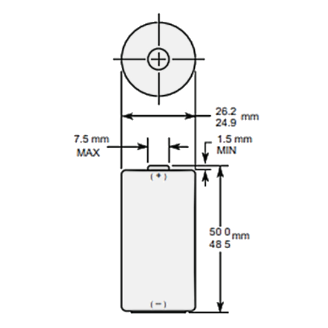 Pila Batería Procell Duracell  Tipo C Pc1400 1.5V  Profesional