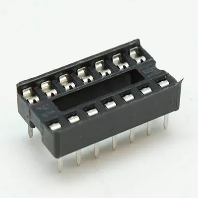 Base Zócalo Para CI De 14 Pines