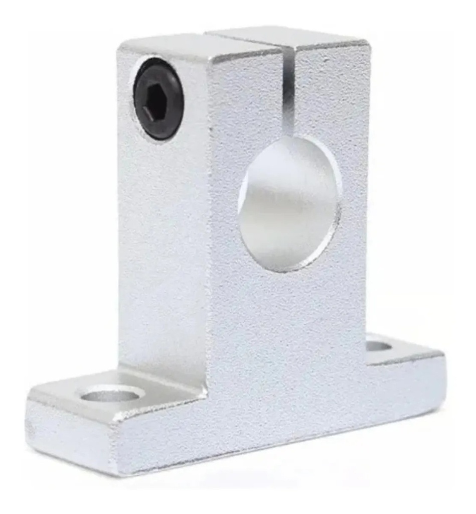 Base Soporte Para Eje Lineal Acerado De 16mm SK16UU