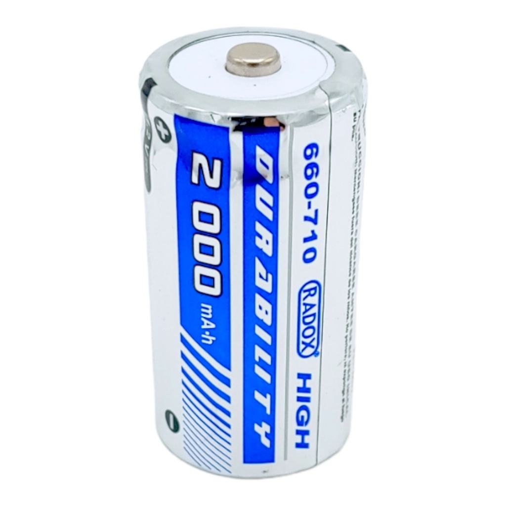 Pila Batería Radox 1.2V 2000mAh Tipo C Recargable
