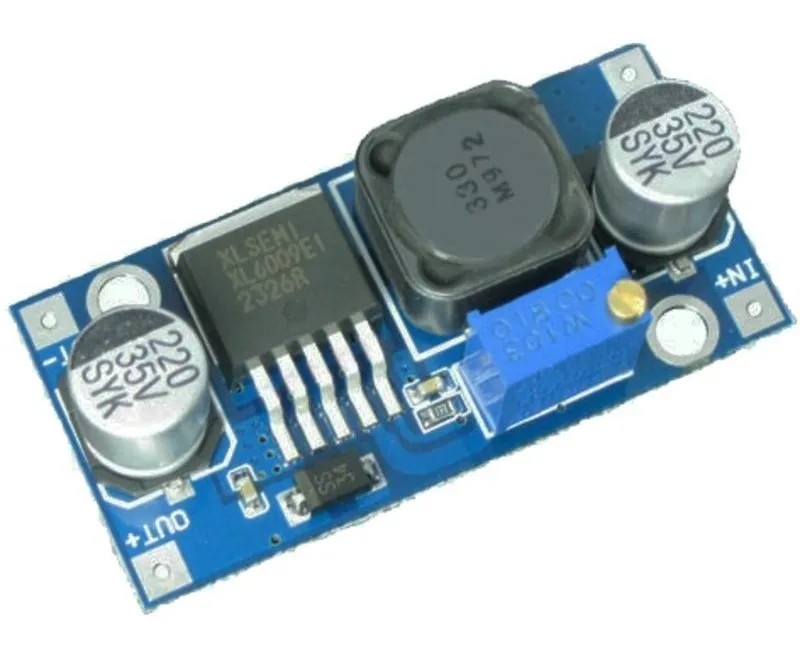 Módulo Booster Convertidor DC-DC XL6009 Regulador Fuente De Subida Elevador De Voltaje Step Up
