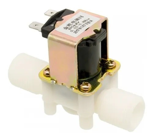 Electroválvula NC 12V 1/2 Para Agua o Aire Arduino PIC"