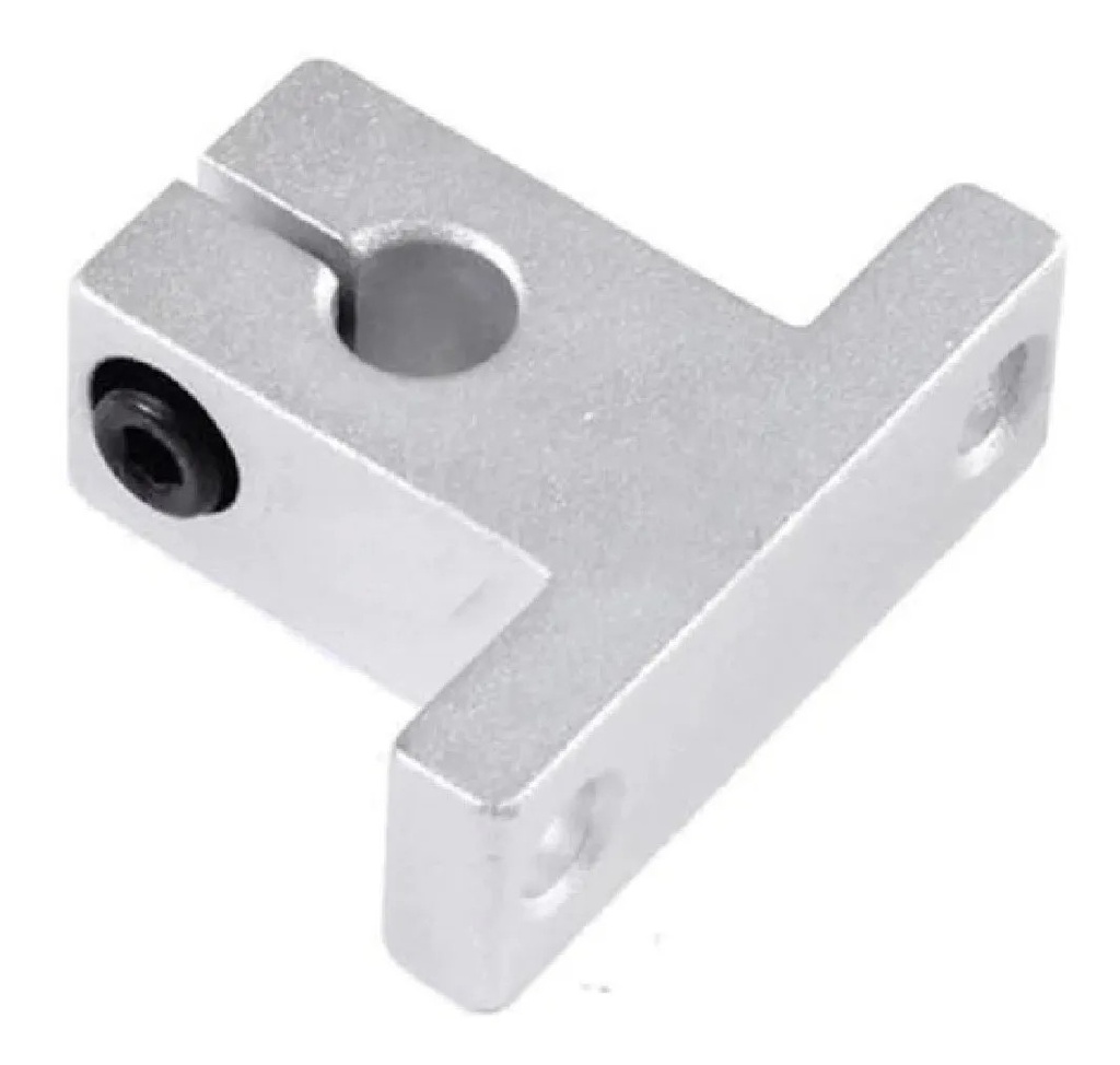 Base Soporte Riel Eje Lineal Acerado SK8 8mm CNC Impresora 3D