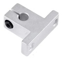 Base Soporte Riel Eje Lineal Acerado SK8 8mm CNC Impresora 3D