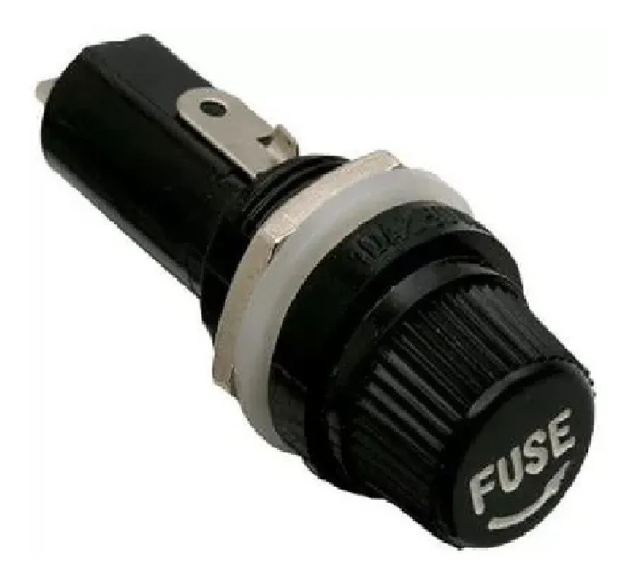 Porta Fusible Portafusible De Rosca Tipo Americano 10A