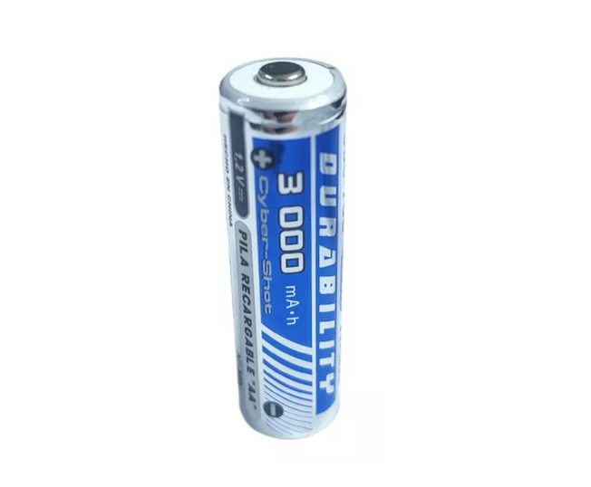 Pila Batería Recargable Ni-Mh 1.2V 1200mAh AA
