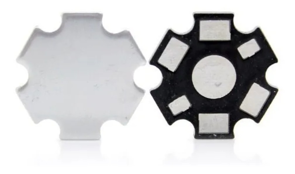 Disipador Térmico De Calor Aluminio Para LED 3W