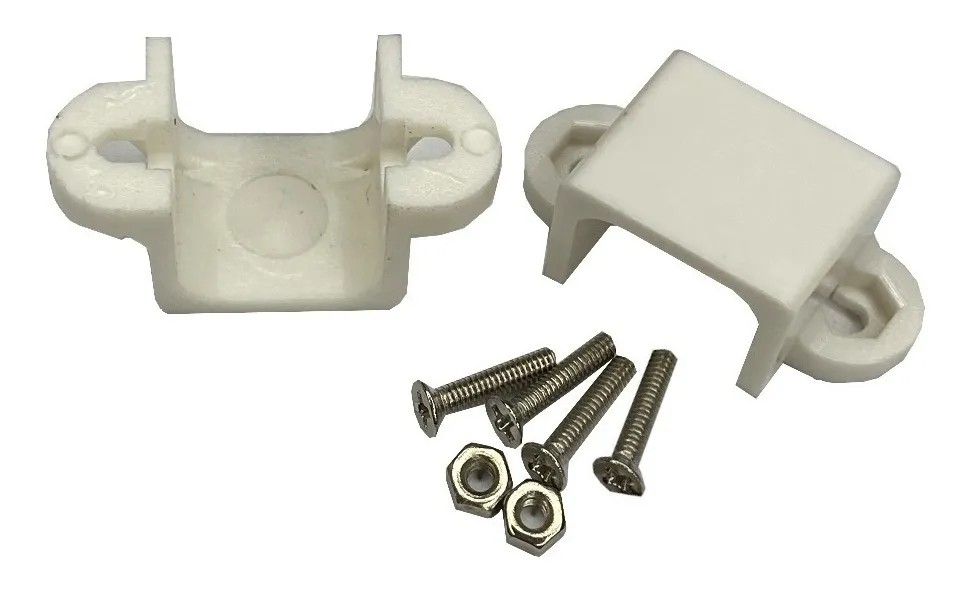 Par De Abrazaderas Soportes Brackets Para Micro Motorreductor Tipo Pololu