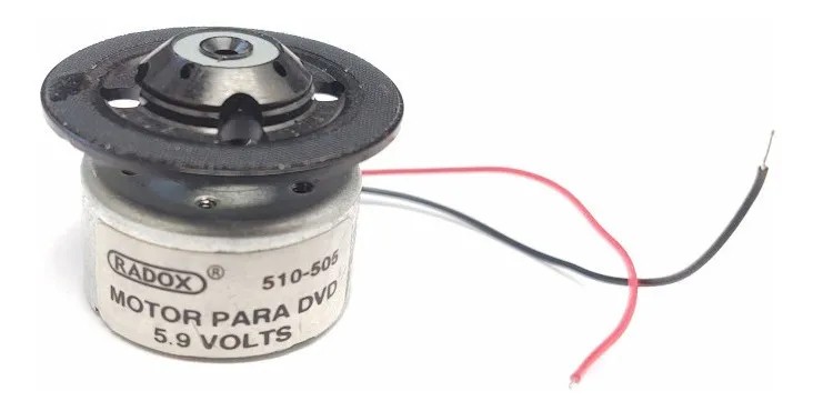 Motor Para DVD 5.9V Grueso Con Plato