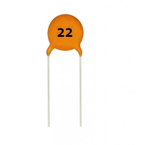 Capacitores Cerámicos 22 PF, 0.022 NF, 0.000022 UF