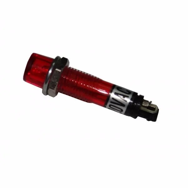 Foco Neón Plástico 12V plástico Rojo
