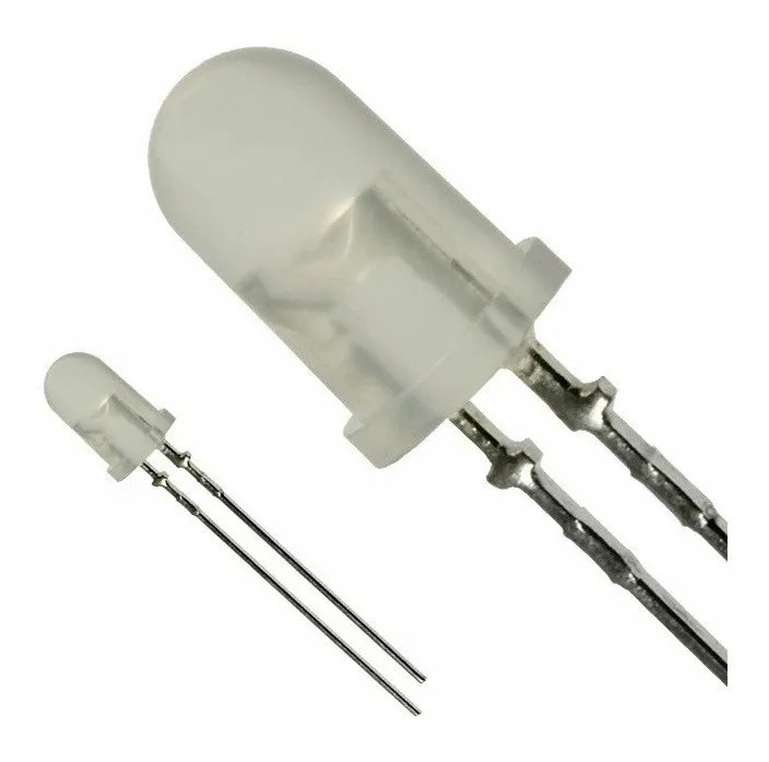 Led Opaco 3mm Blanco