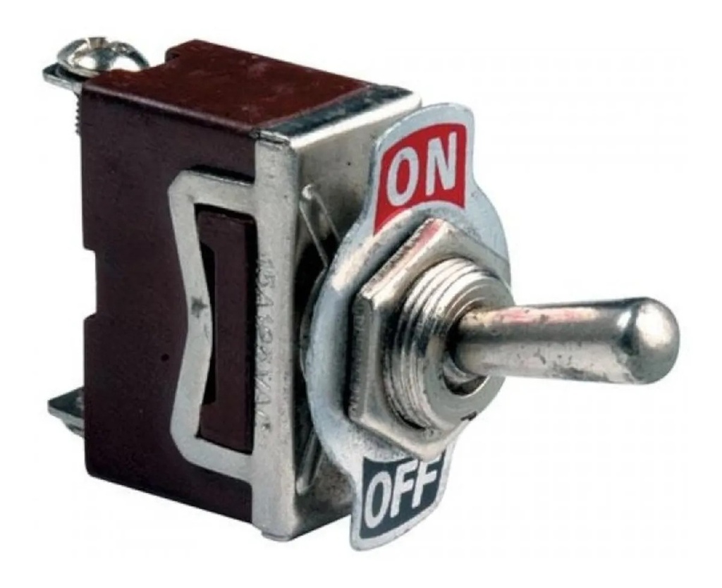 Switch Interruptor Palanca Cola De Rata 2 Patas 1P 1T 15A 125V