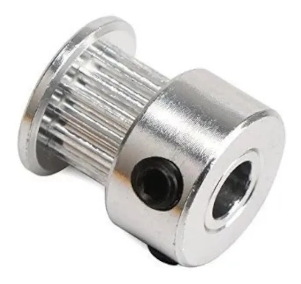 Acoplamiento 5mm Polea Dentada Aluminio Gt2 16 Dientes