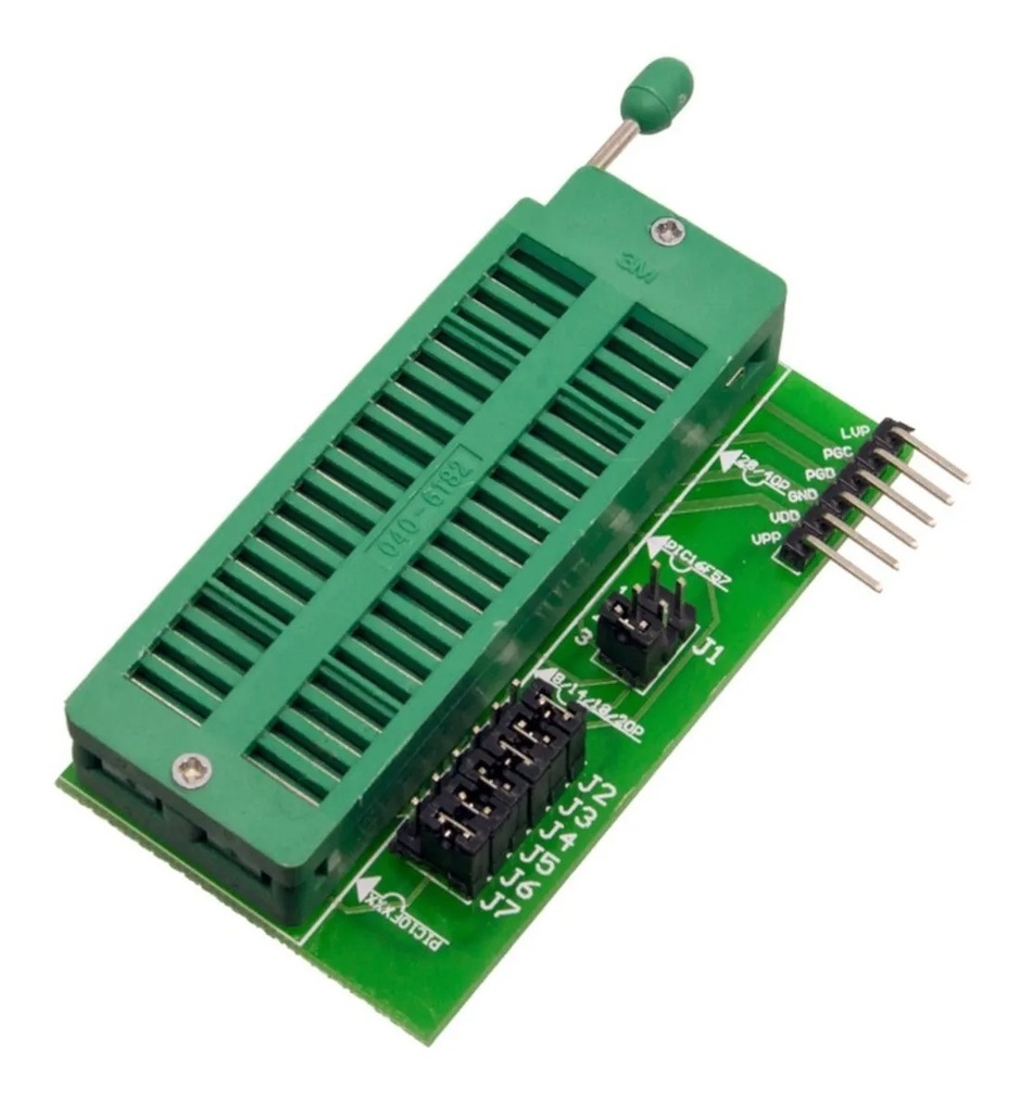 Base De Programación Universal ZIF Para Pickit3 Pickit2 Icd2 Zócalo Socket