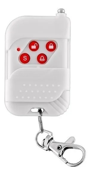 Control Remoto Inalámbrico Para Alarma Rf 433mhz 4 Canales Ic 1527