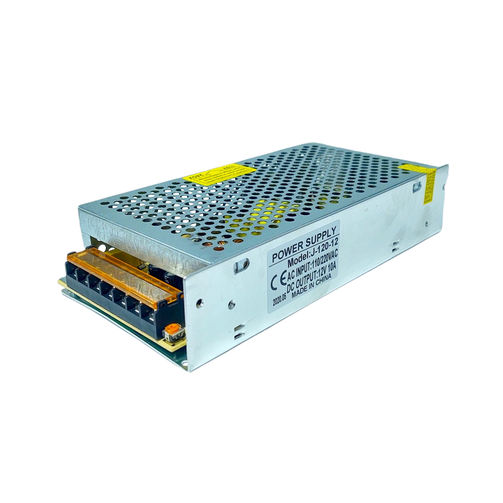 Eliminador Transformador Fuente Poder Driver 12V 10A