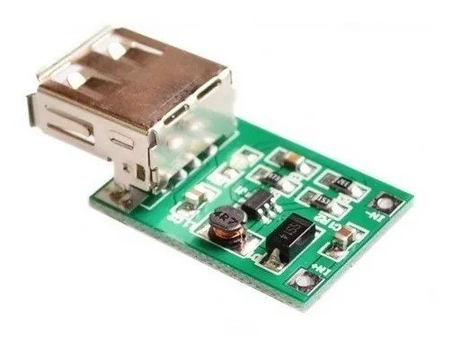 Elevador Boost De 0.9V A 5V Carga Celulares Arduino