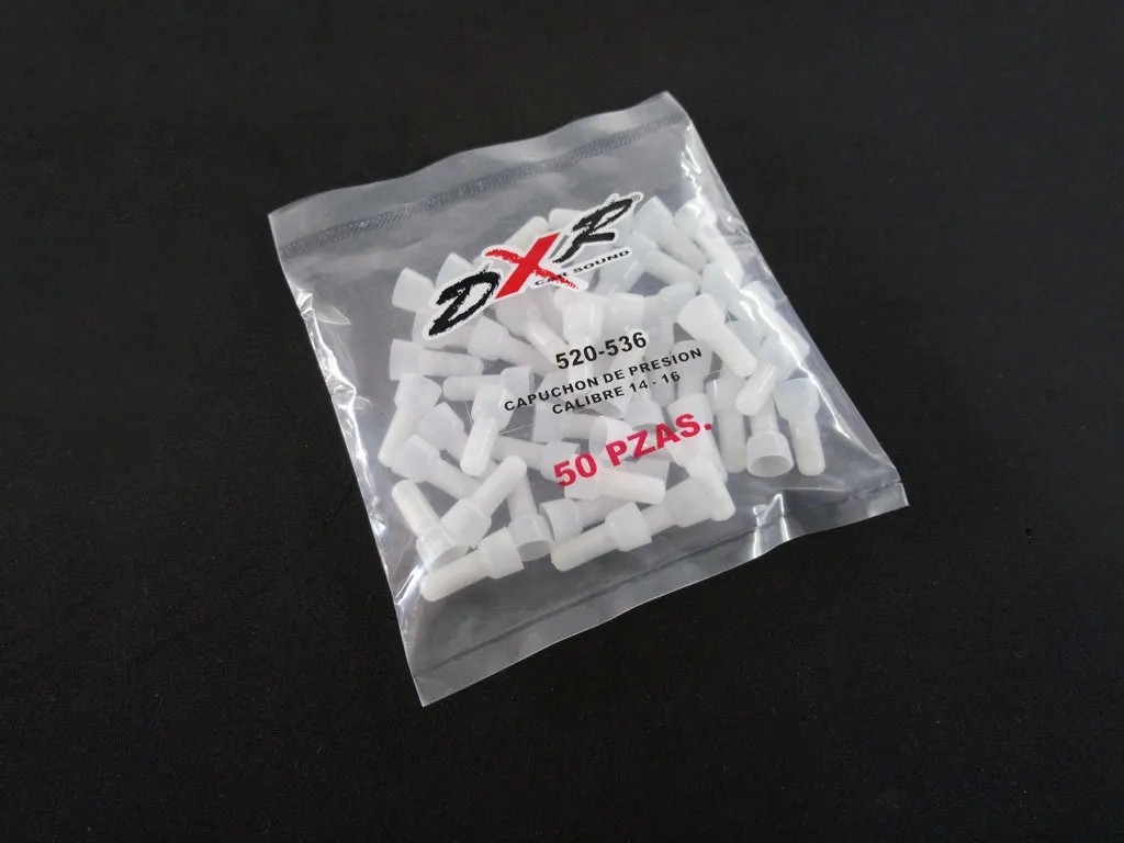 Capuchón De Presión Para Empalme Final 14 - 16 AWG 50 Unidades