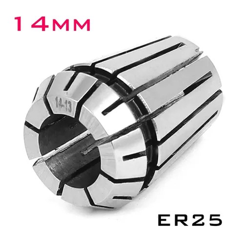 Mordaza Para Motor Spindle Motor ER25 14mm CNC Chuck Collet