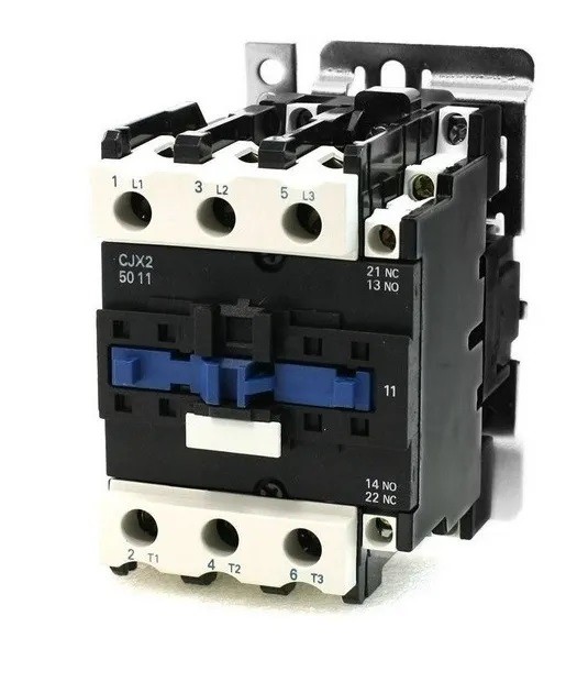 Contactor CJX2 (LC1) 5011 Trifásico 50A Bobina 110V AC