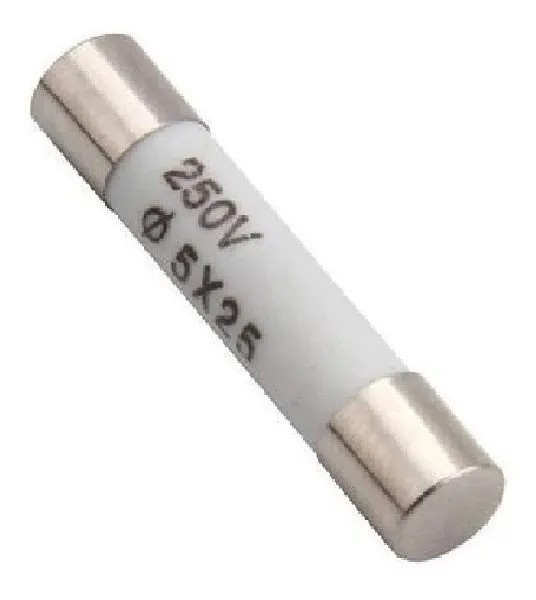 Fusible Tubular Ceramico 5 x 25 mm 250V 10A