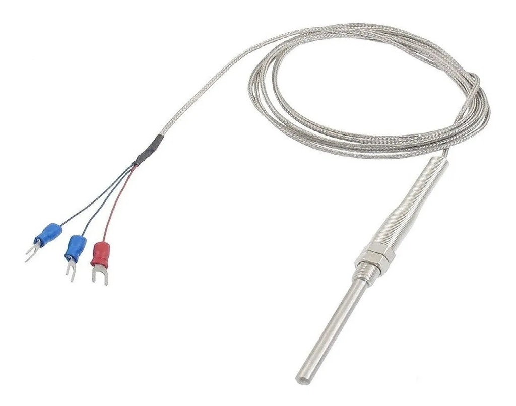 Sensor Temperatura Termopar Pt100 Rtd -50 A 400 °c Termocople