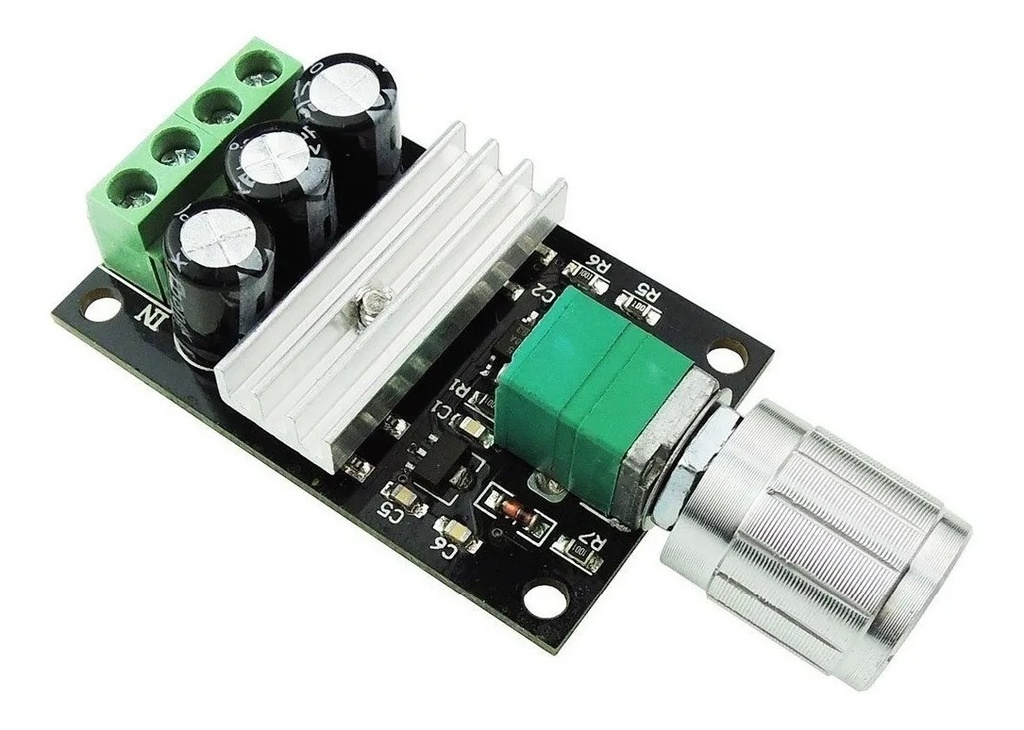 Control De Velocidad PWM 6v~28v 3a 80w Motor DC 1203B