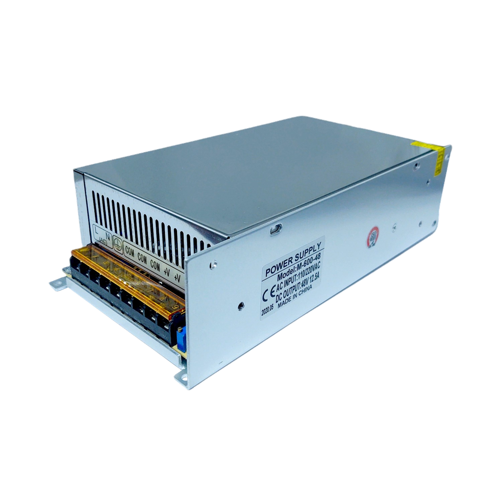 Eliminador Transformador Fuente Poder Driver 48V 12.5A 600W