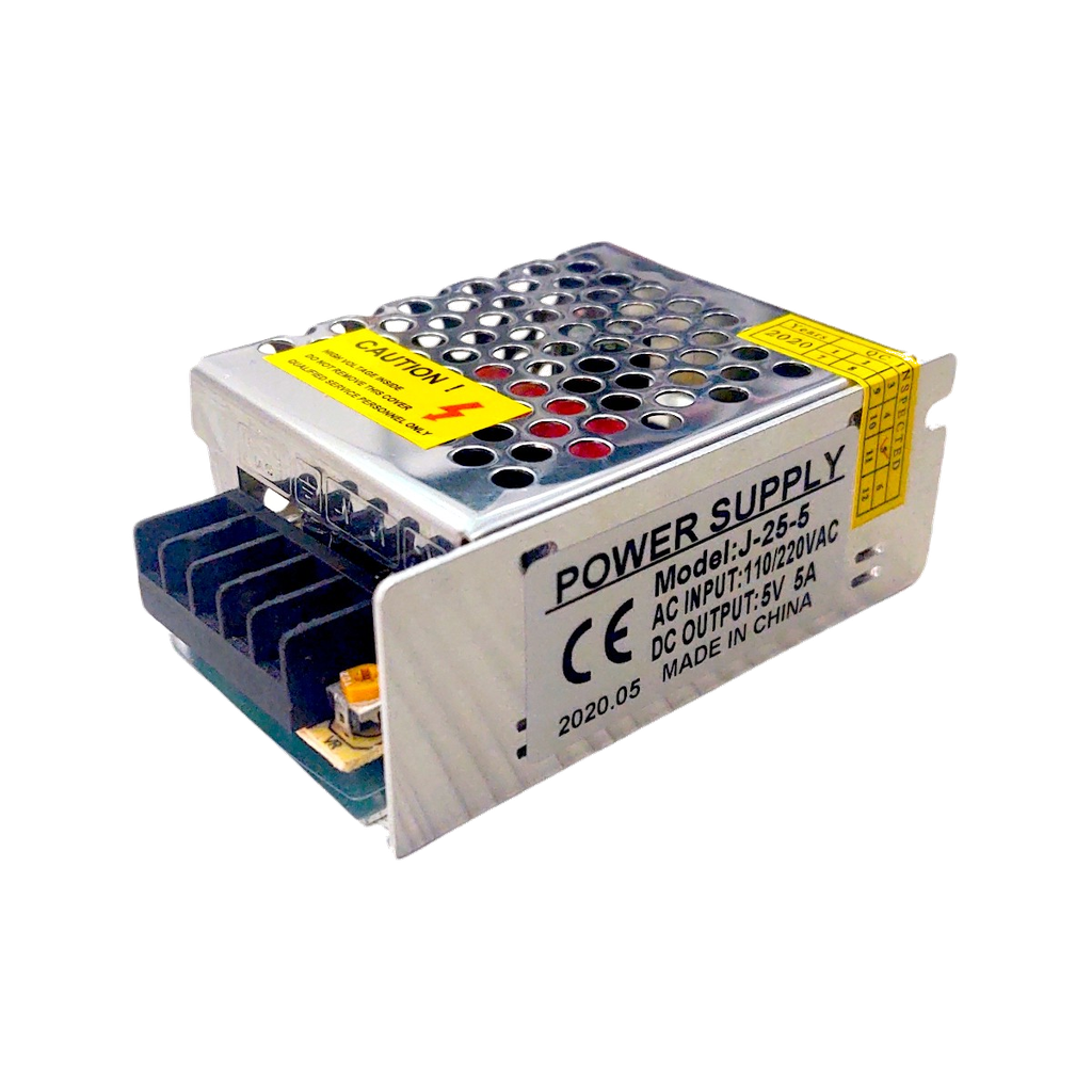 Eliminador Transformador Fuente Poder Driver 5V 5A 25W