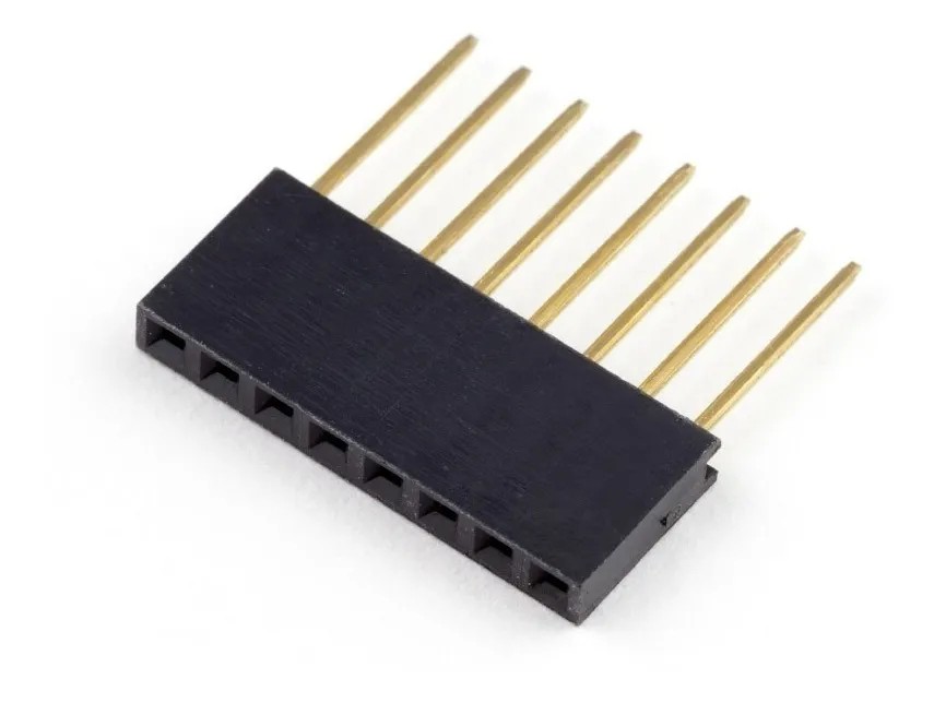 Tira Header Conector De 8 Pines Hembra
