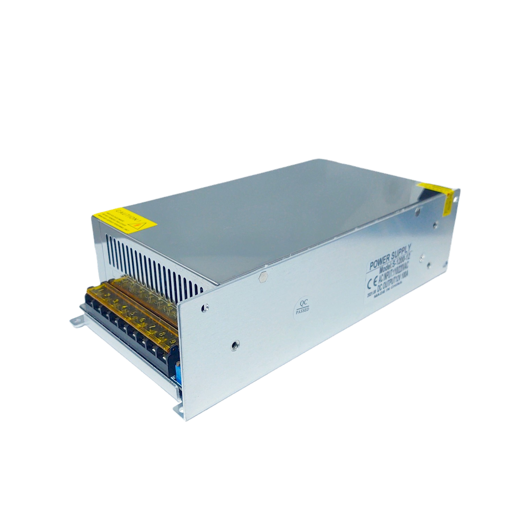 Eliminador Transformador Fuente Poder Driver 12V 100A 1200W