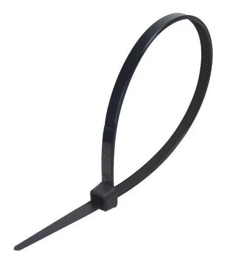 Cinchos De Plástico 1 pza 4x200mm Negro
