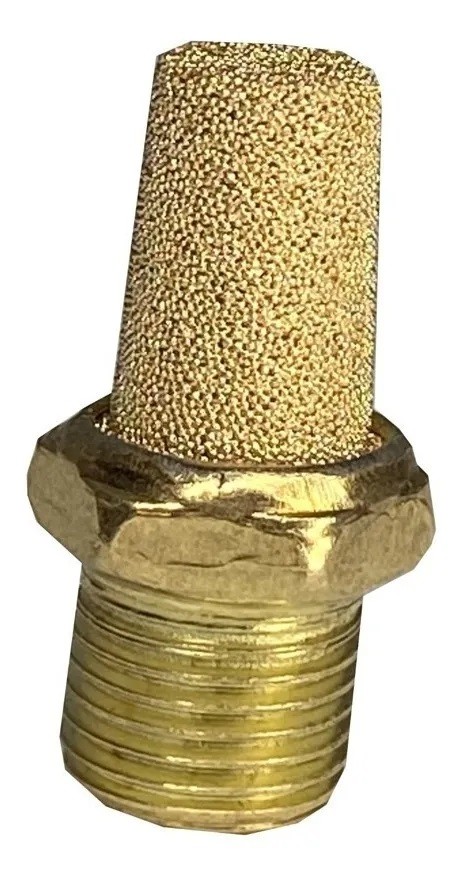 Silenciador Neumático En Pino Tapón Filtro de Aire 1/8 NPT