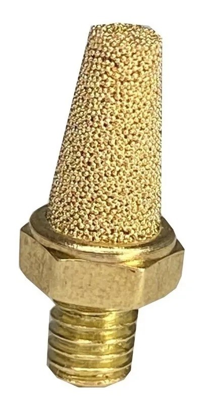 Silenciador Neumático En Pino Tapón Filtro de Aire 3/16 NPT