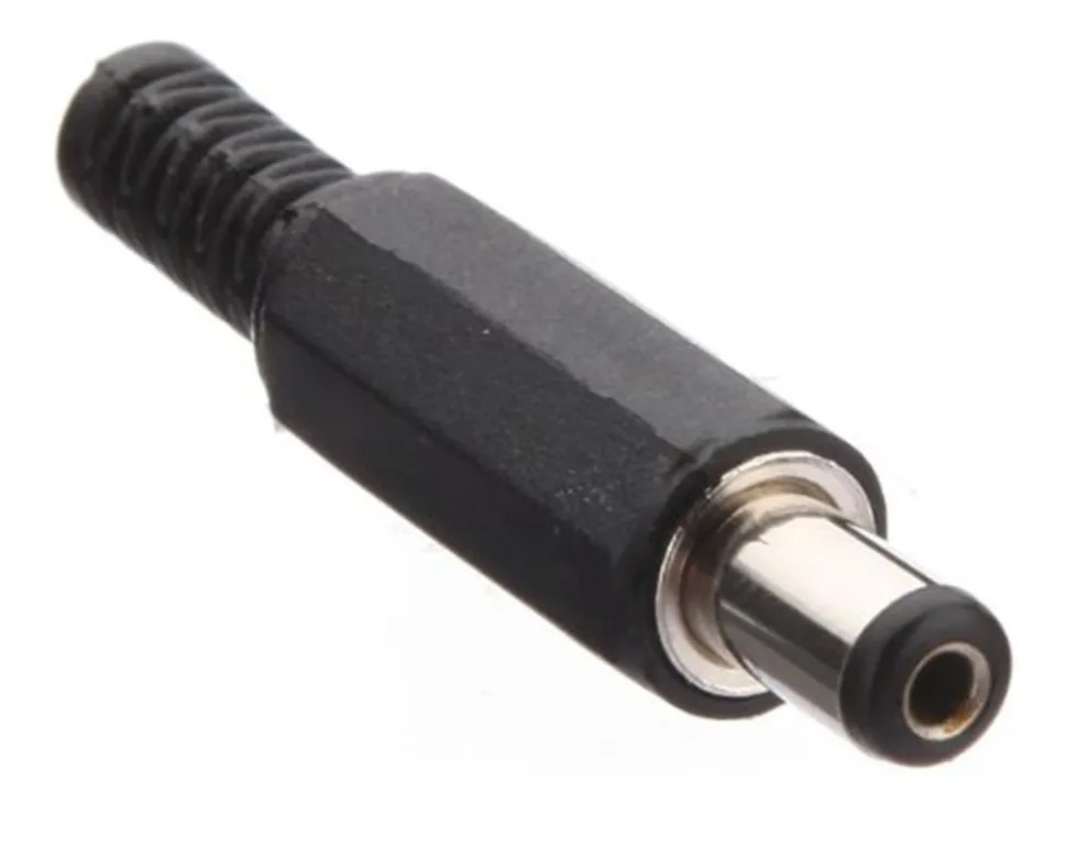 Conector DC Macho Adaptador Alimentación Jack 5.5mm X 2.1mm