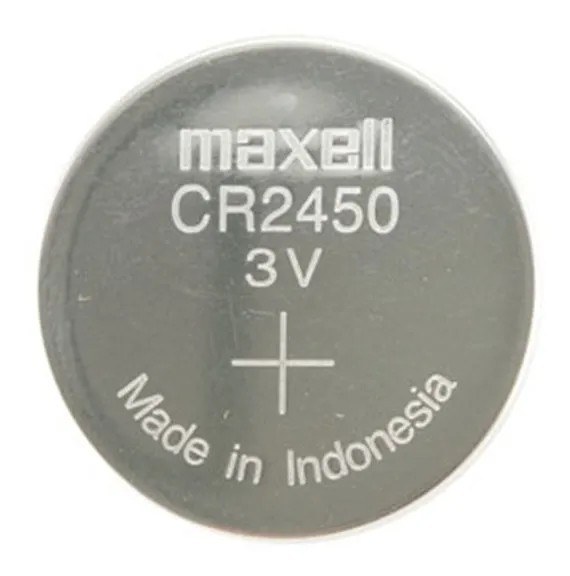 Pila Batería Maxell 2450 CR2450 3V Tipo Botón